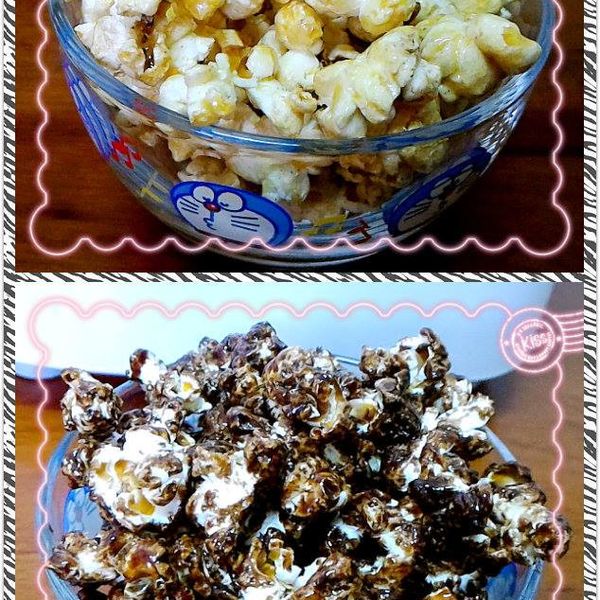 焦糖、巧克力爆玉米花－看電視、電影小零嘴：林靜如 一起做