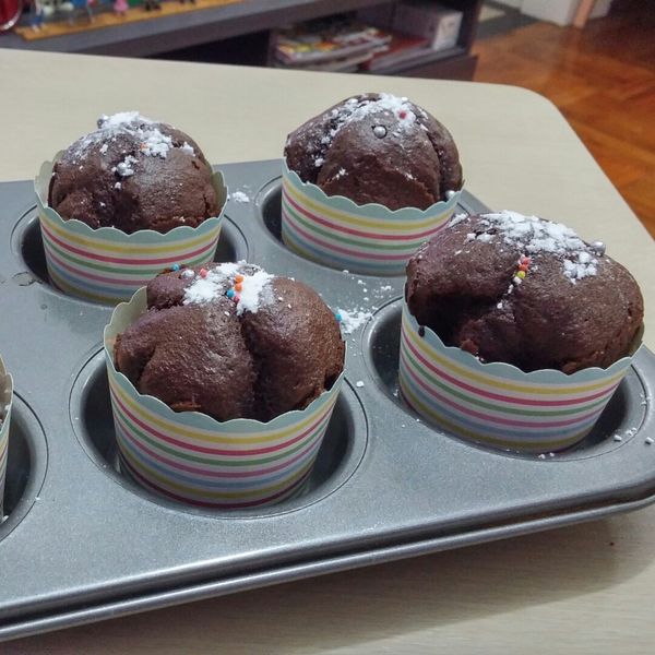 巧克力馬芬 : Ivy Man一起做