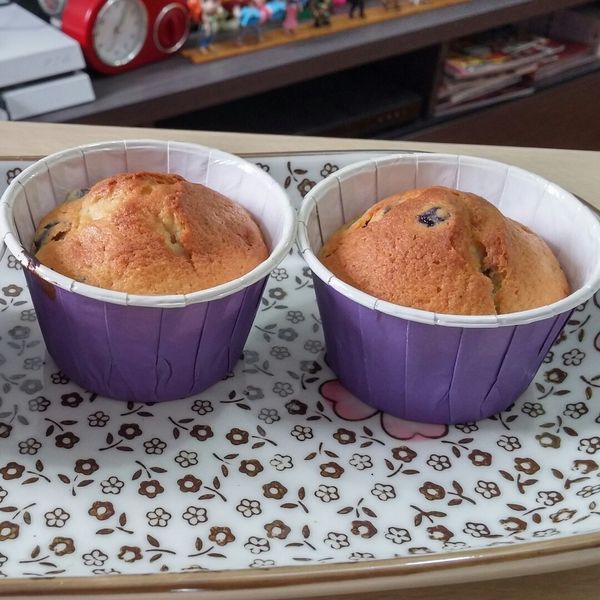 超鬆軟藍莓馬芬 [不用奶油] : Ivy Man一起做