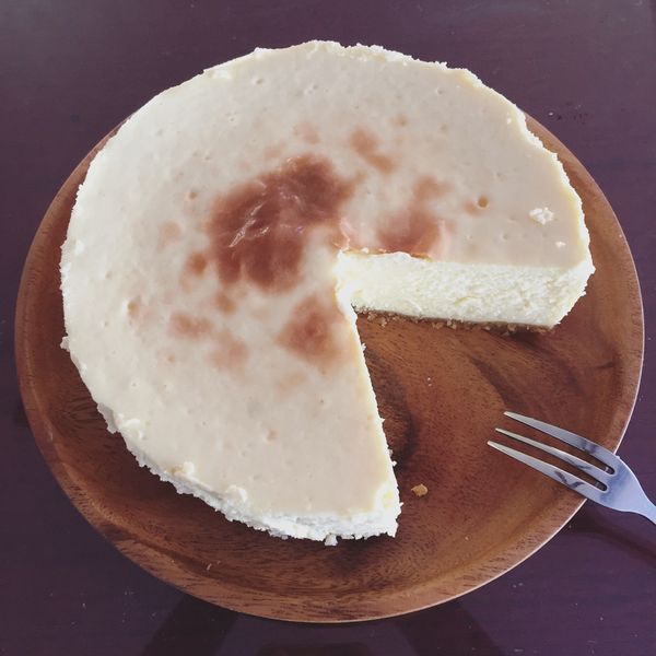 紐約客重乳酪蛋糕 無麵粉配方 : 吳縉玟一起做