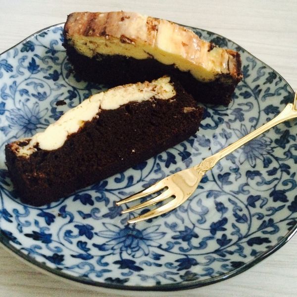 大理石乳酪布朗尼 : Angie Lai一起做