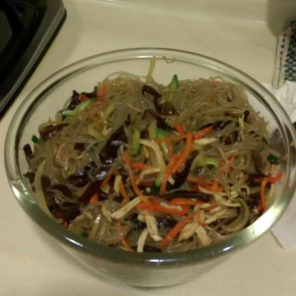 韓式涼拌冬粉 : 李佳儒一起做