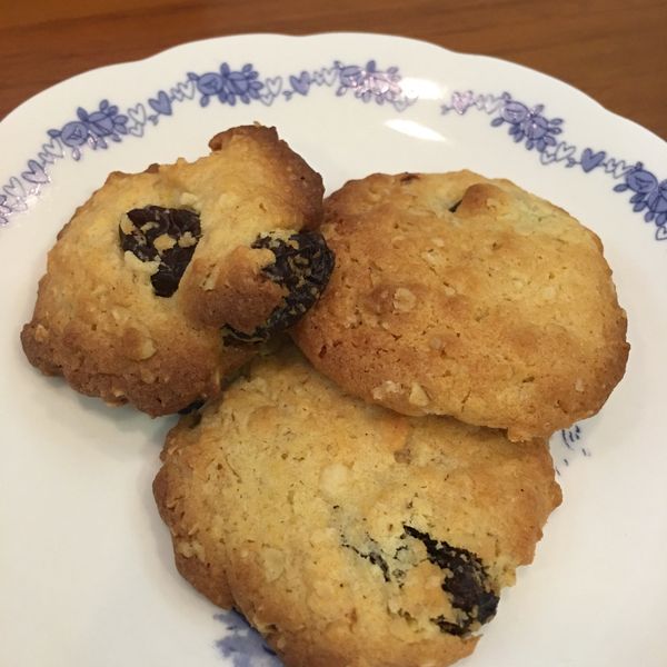 燕麥葡萄乾餅乾 : 陳亭如一起做