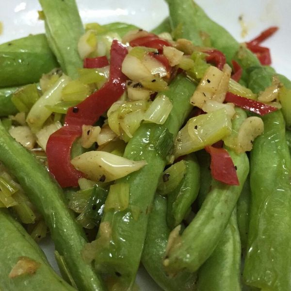 椒鹽四季豆 : Li Yi-jyuan一起做