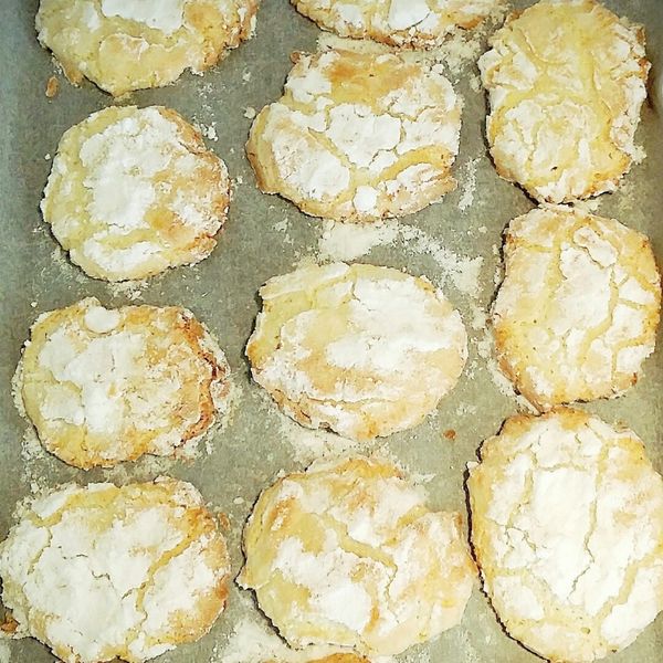 義式杏仁甜餅Ricciarelli : Karen Liu一起做