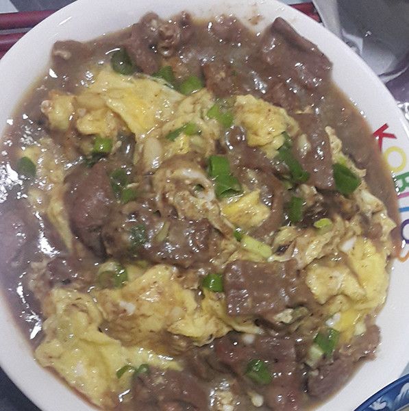 滑蛋牛肉飯 : 許惠娟一起做