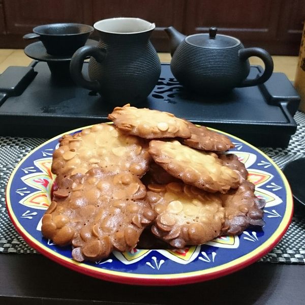 杏仁瓦片 : 俏黏兒一起做