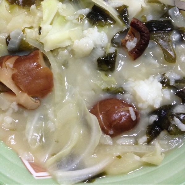 蔬菜鹹粥：Jane Hsieh 一起做