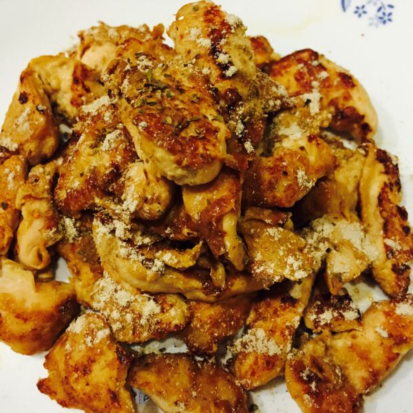 豆腐般口感-香煎雞柳塔 : 許瑞恬一起做