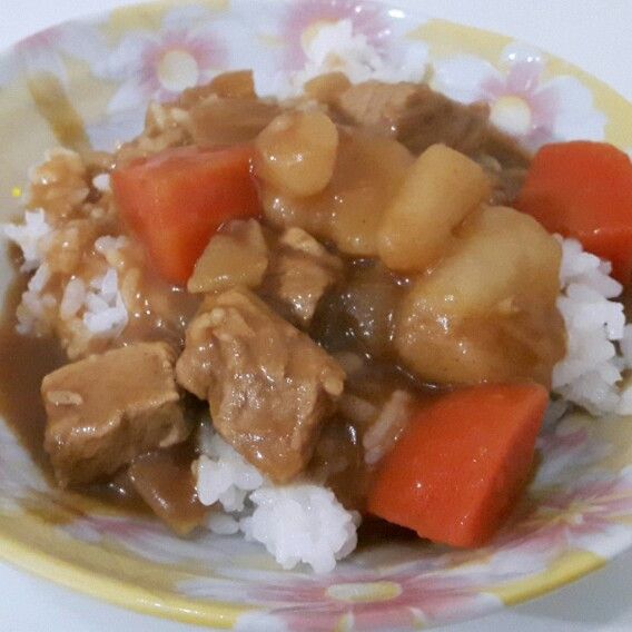 豬肉咖哩：俏千金 一起做