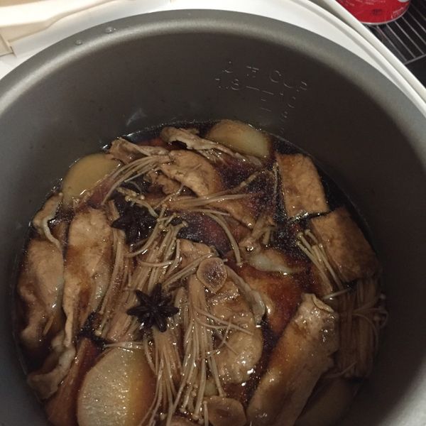 黑糖滷五花_電鍋料理 : 紫炫一起做