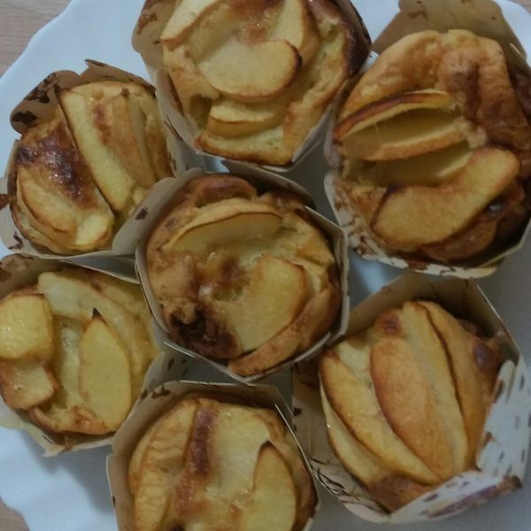 低熱量蘋果隱形蛋糕 : Su-Hsin Jasmin C一起做