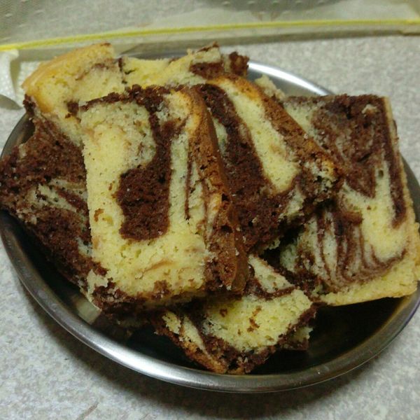 巧克力大理石紋磅蛋糕［明治巧克力］ : 李佳蕙一起做