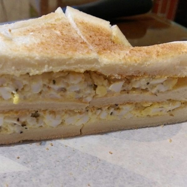 雞蛋沙拉三明治 : Ms. Hu一起做