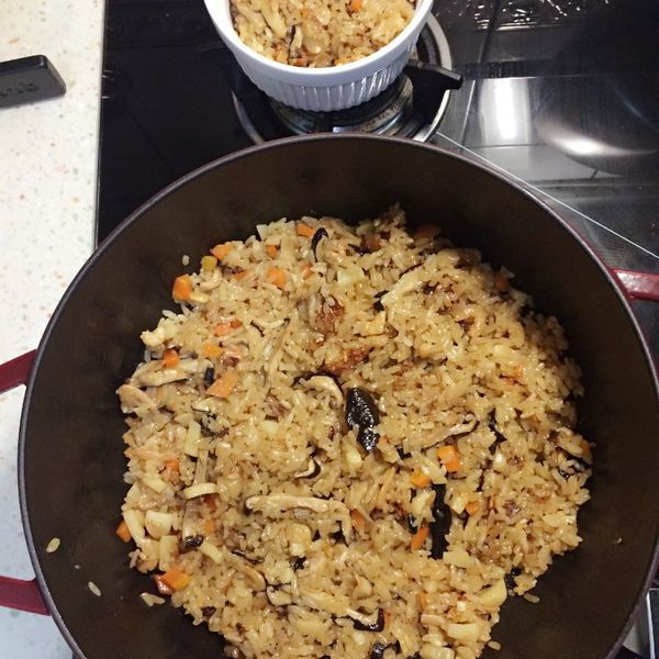 油飯：Cherry  Liu 一起做