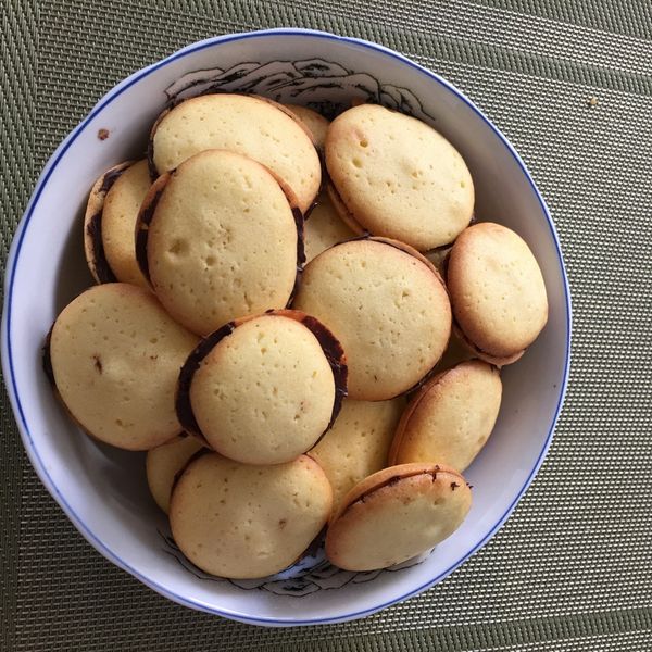 *情人節*自製「白色戀人」巧克力餅乾! : Jill  Pola一起做