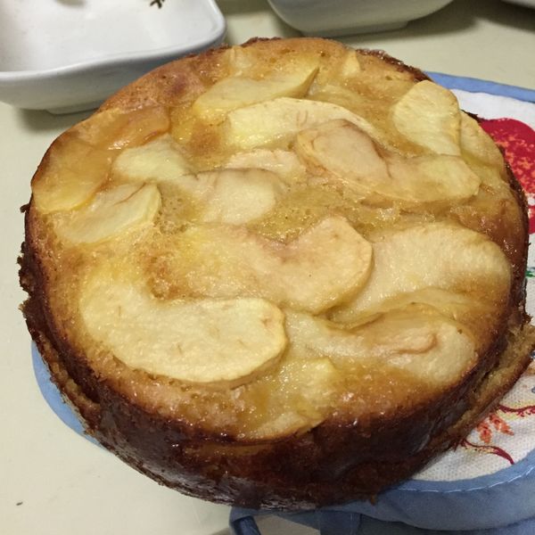 低熱量蘋果隱形蛋糕 : Shirley一起做