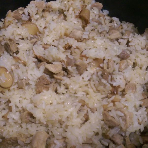 麻油雞飯 : 許嘉純一起做