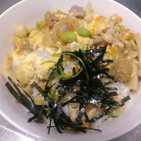 親子丼 : 許嘉純一起做