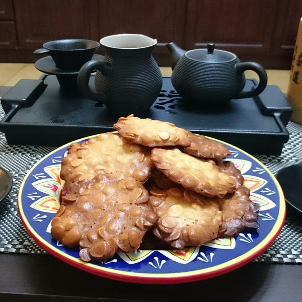 杏仁瓦片 : 俏黏兒一起做