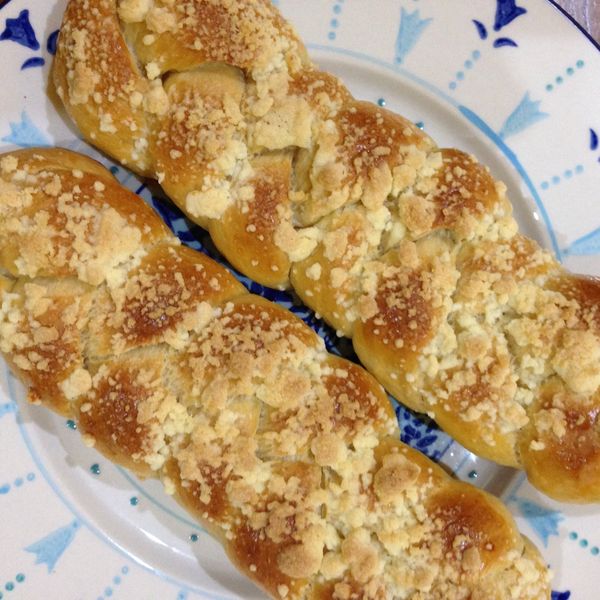 鮮奶油麵包：米豆米豆 一起做