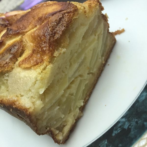 低熱量蘋果隱形蛋糕 : Wen Ru Shiu一起做