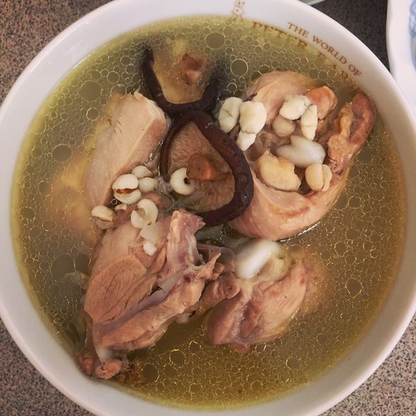 【厚生廚房】四神燉雞湯:Ching-Yu Be 一起做