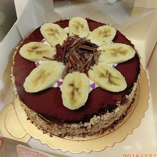 巧克力戚風蛋糕：Wong Katie 一起做