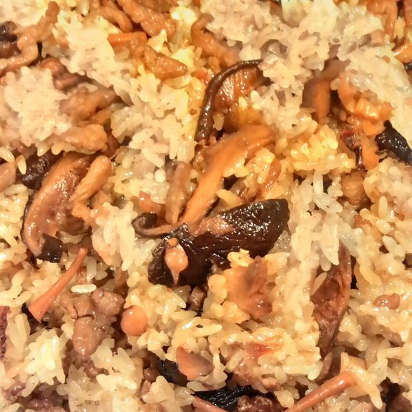 滷汁油飯(電子鍋版):Y珠 一起做