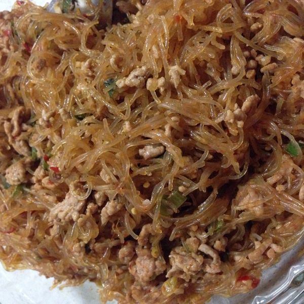 螞蟻上樹(辣炒冬粉) : 劉洛佑一起做