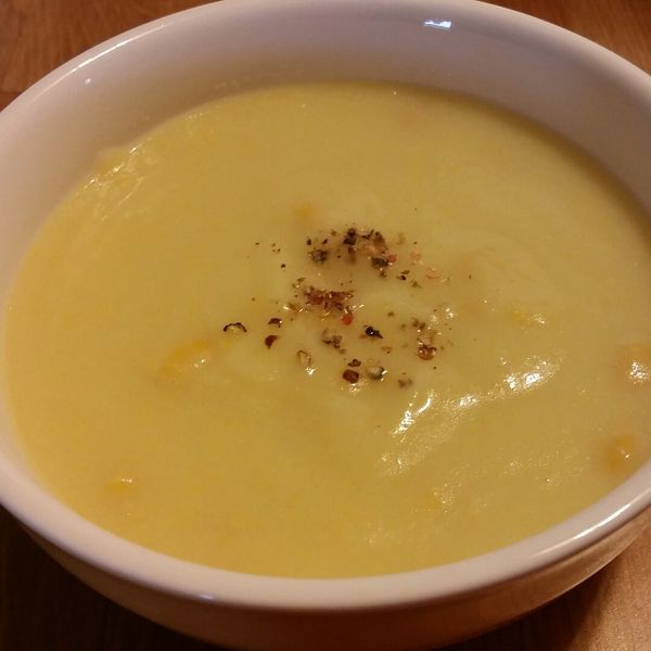 玉米濃湯 : Enid Chen一起做