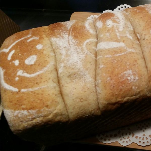 80%水分的全麥醇奶吐司(低溫發酵法) : Ya Ju Wu一起做