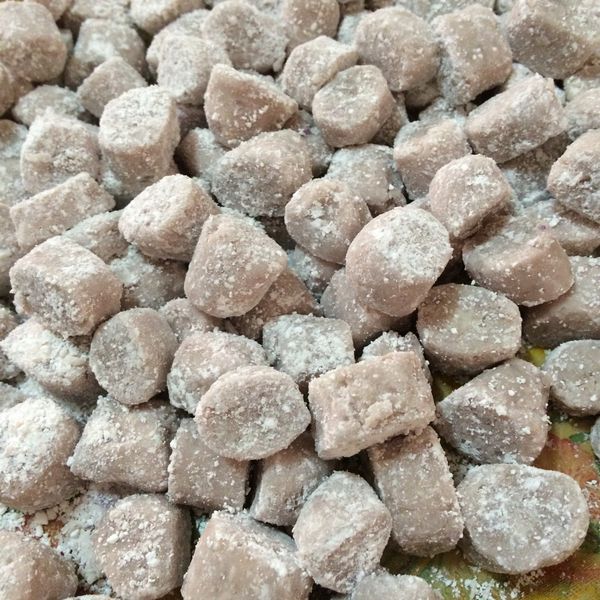 手作Q軟芋圓地瓜圓：文小琪 一起做