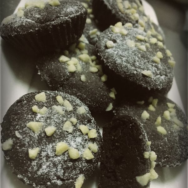 法式熱熔岩巧克力 : Mikan Hana一起做