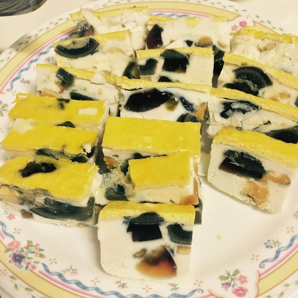 金銀三色蛋＿前菜冷盤：Yuan Huang 一起做