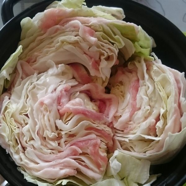 千層白菜鍋(花朵鍋)簡單做 : 瓶子樂一起做