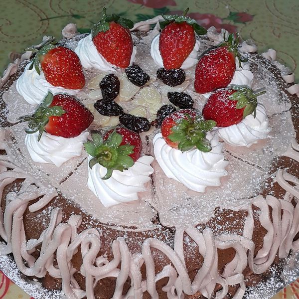 巧克力戚風蛋糕：潘麗菁 一起做