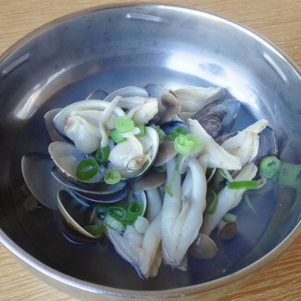 菇菇蛤蠣湯：Bianca姊姊 一起做