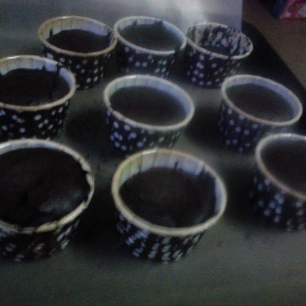 巧克力熔岩 : 小白一起做