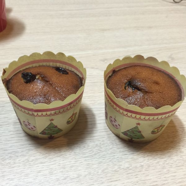 蜂蜜葡萄杯子蛋糕：Wei-Ting Huang 一起做