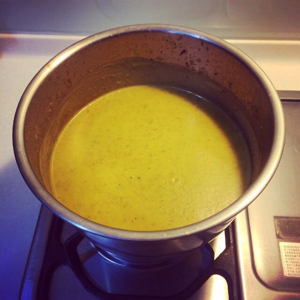 洋芋南瓜湯：夏瑢 一起做