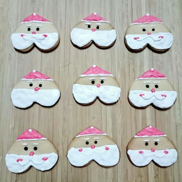 宛の烘培好”食“光 ✿ 聖誕老人糖霜餅乾 : Mimi Chuang一起做