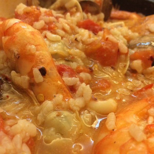 番茄海鮮燉飯：Jian-Jhong Chen 一起做