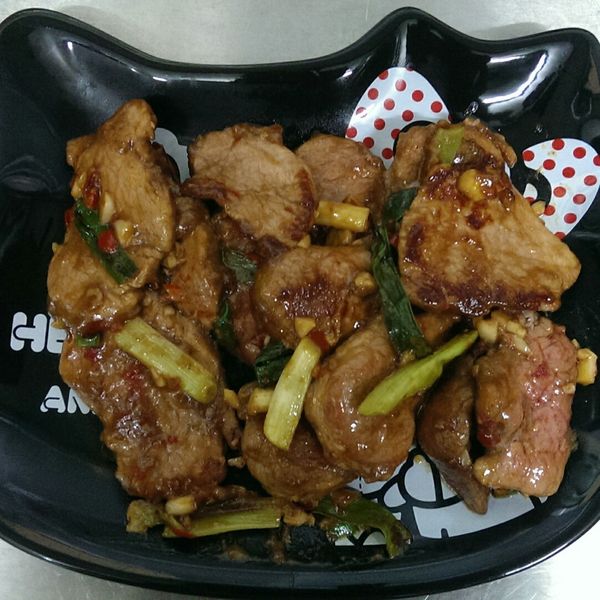 蔥爆豬肉 : Li Wä Wä一起做