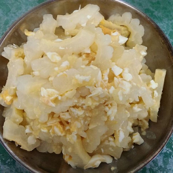 鹹蛋苦瓜 : Li Wä Wä一起做