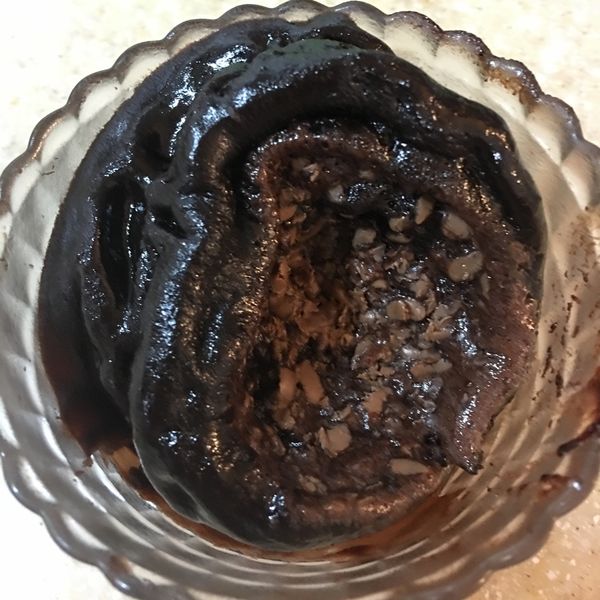 巧克力蛋糕 【2分鐘微波爐版】：青菜煮 一起做