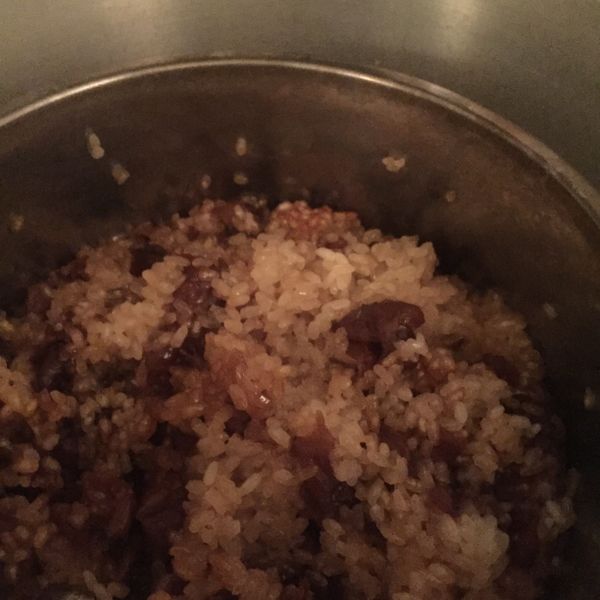 酒香桂圓米糕(電鍋版）：Cathy  一起做