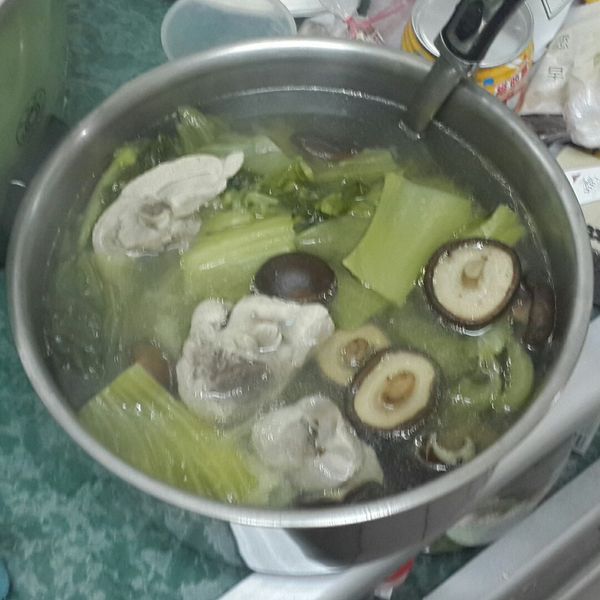 長年菜雞湯 : 邱小孟一起做