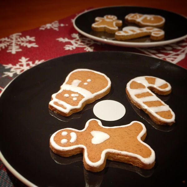 超可愛的薑餅人跟大家說『聖誕快樂！』 : Nicole Chen一起做