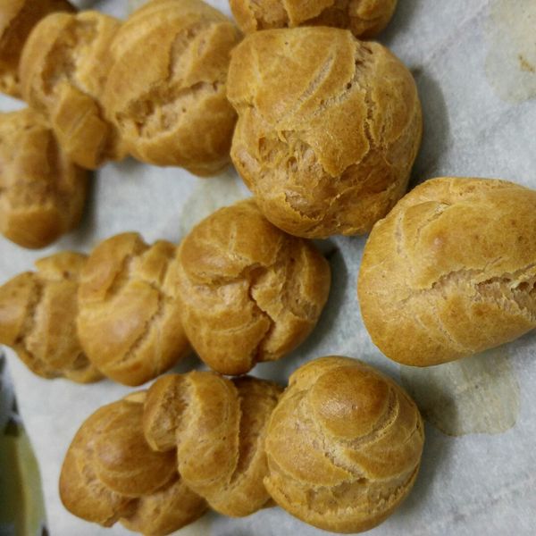 卡士達泡芙 : Niang Chu Li一起做